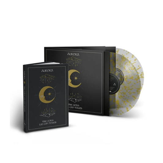 The Gods We Can Touch - Limited Clear and Gold Splatter Vinyl With Signed Book