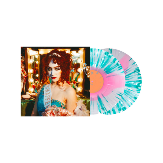 The Rise & Fall Of A Midwest Princess - Limited Numbered Pink In Clear With White And Teal Splatter Vinyl