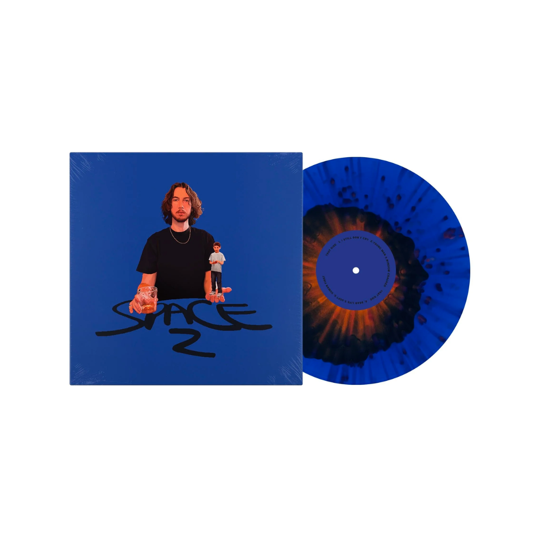 SPACE 2 - Limited Blue With Black And Orange Splatter Vinyl