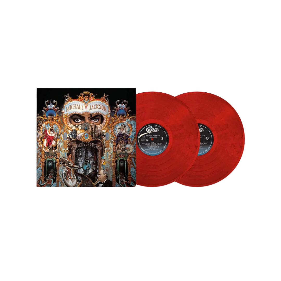 Dangerous - Limited Red And Black Swirl Vinyl