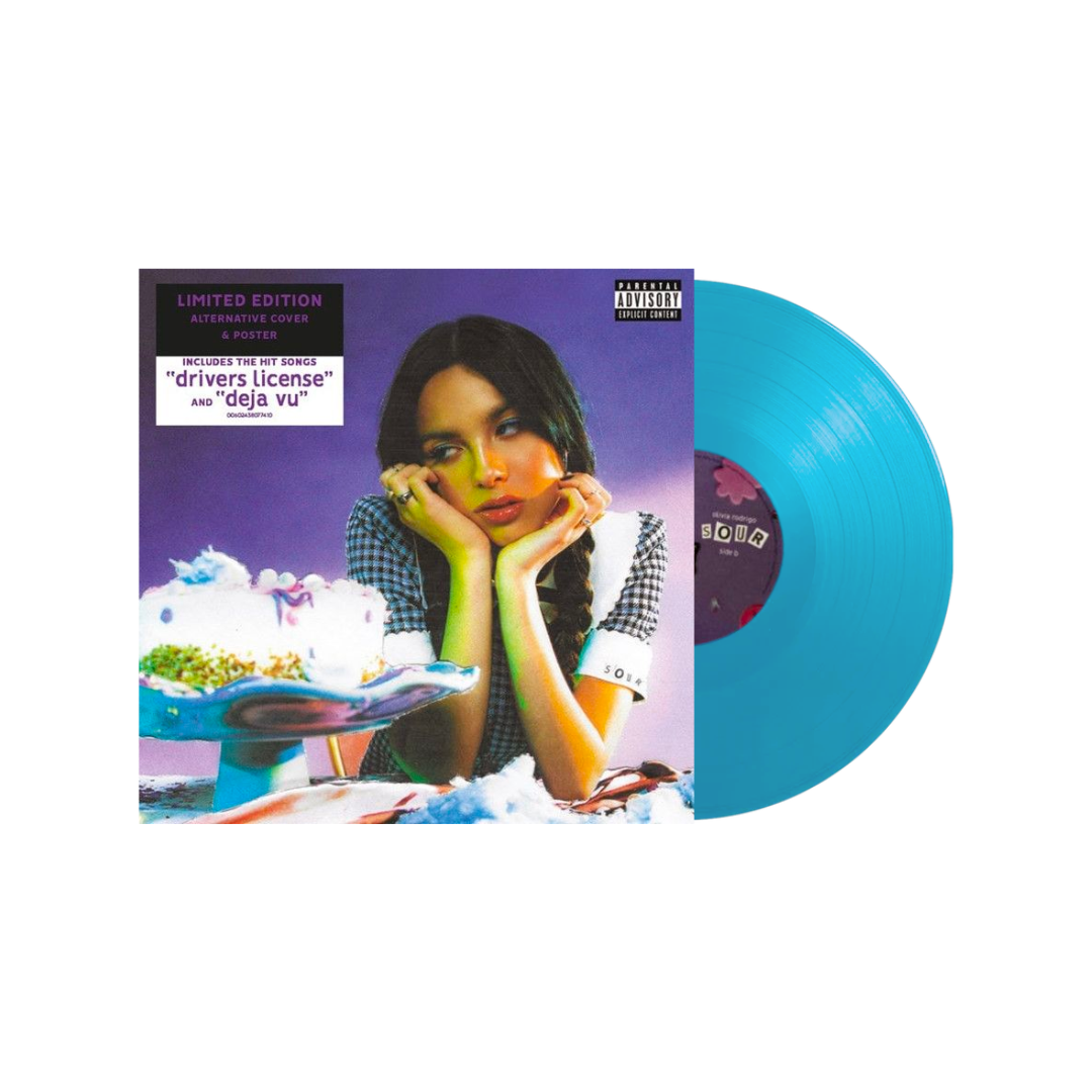 Sour - Limited Blue Neon Translucent Vinyl With Alternative Cover