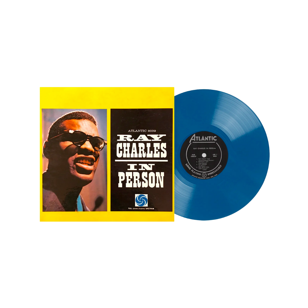 Ray Charles In Person - Limited VMP Blue Vinyl