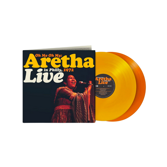 Oh Me Oh My: Aretha Live In Philly, 1972 - Limited RSD2021 Yellow and Orange Vinyl