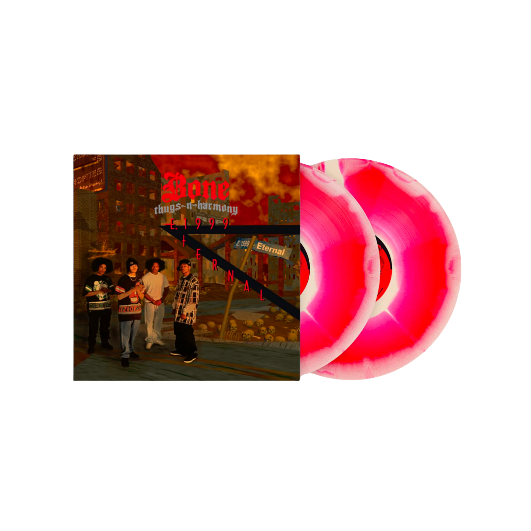 E. 1999 Eternal - Limited Red And White Swirl Vinyl