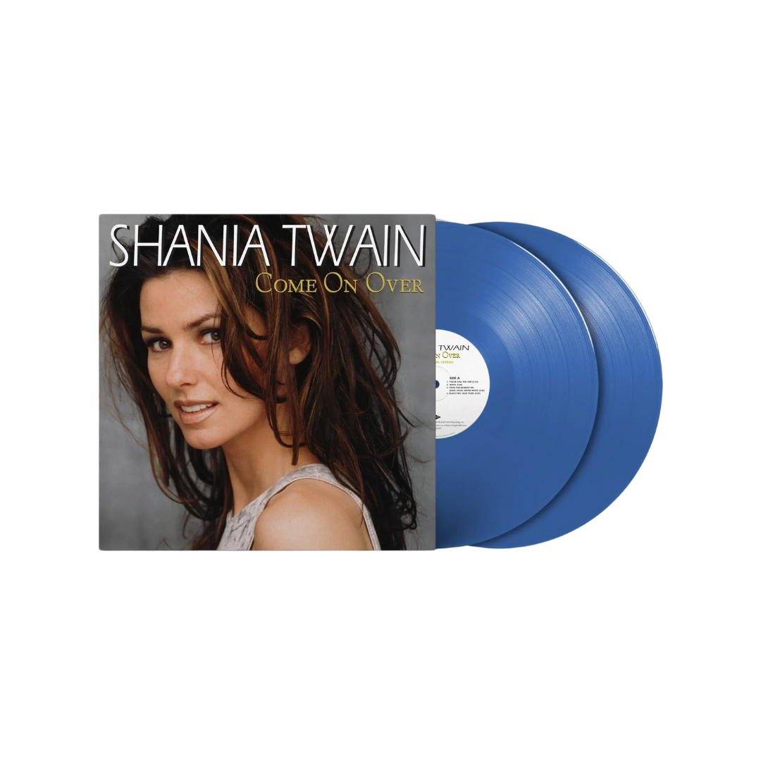 Shania Twain: Come On Over - Limited Signed Blue Opaque Vinyl