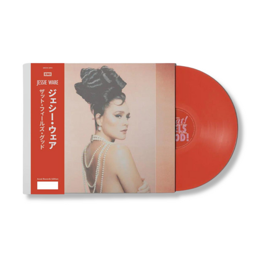 That Feels Good! - Limited Red Vinyl with Assai Records OBI Signed by Jessie
